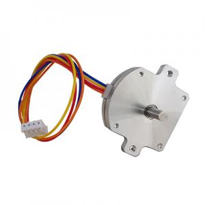 Ultraflat stepper motor for feeder or stirrer
