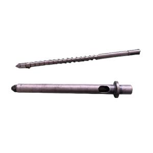 Injection molding screw and barrel D25 for horizontal or vertical