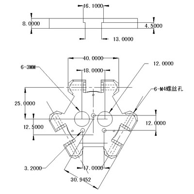 end effector for dual hotend