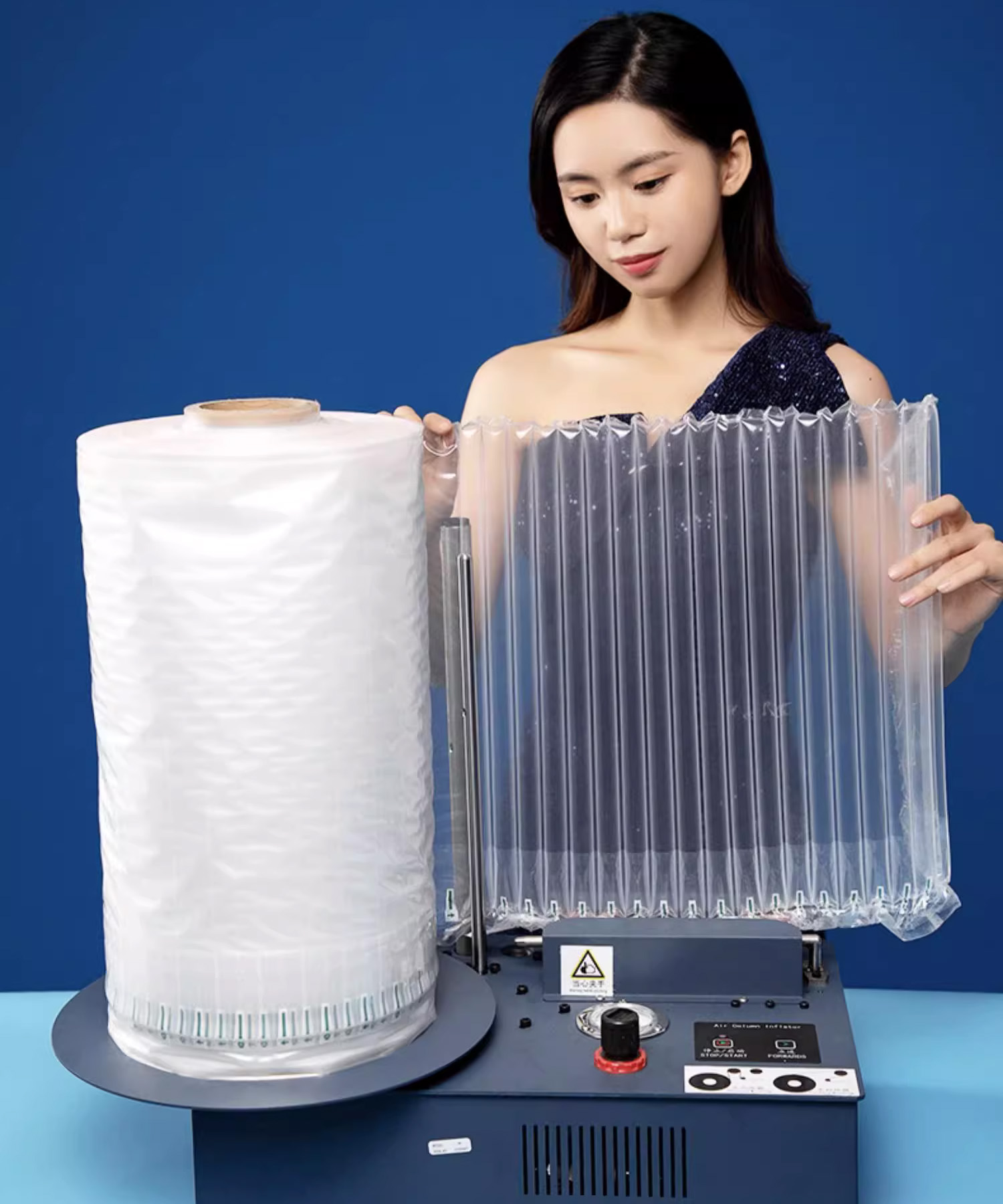 air column wrap roll