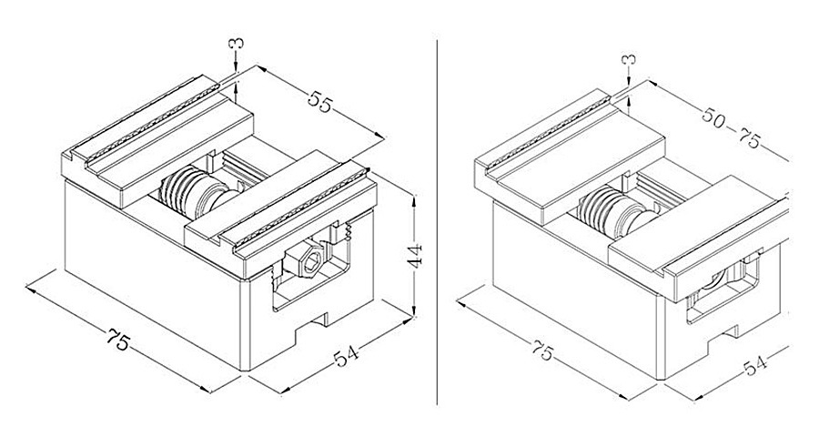 Self-centering Vise