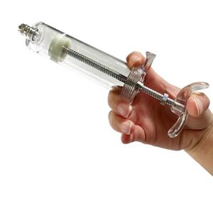 Syringe tube for clay extrusion 3D clay printing