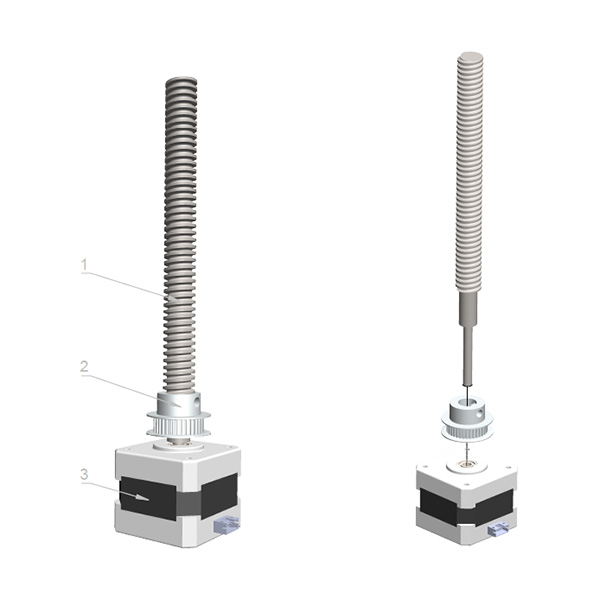 linear stepper dual motion