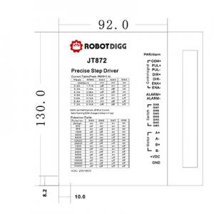 80VDC 7.2A DSP Stepper Motor Driver