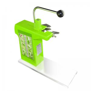 Strapping machine staple sealing