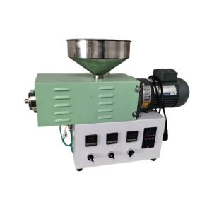 Twin screw parallel or conical type desktop extruder, pelletizing line