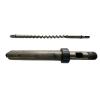 Injection molding machine screw, barrel, screw tip, check ring and nozzle