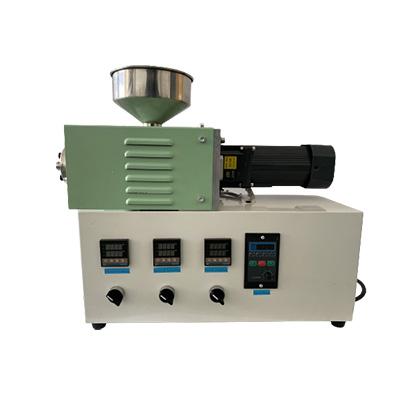 Twin screw parallel or conical type desktop extruder, pelletizing line