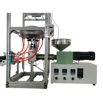Desktop film cast, film blown, melt blown experimental extrusion line