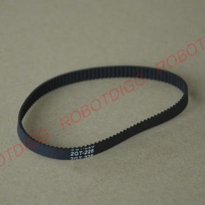 138/148/182/198/206/210/216/222/224/228mm or 232mm 2GT closed-loop belt