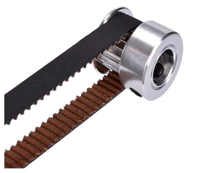 GT2 belt with cloth