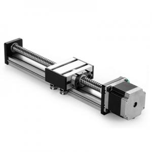 Roller bearing stepper motor linear module