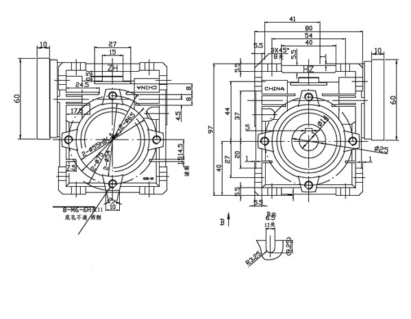 worm gearbox
