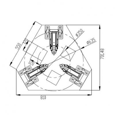 3DOF or 6DOF Motion Simulator Platform
