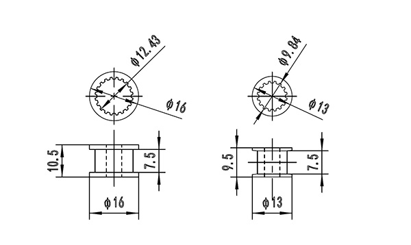 H Pulley