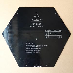 Hexagon  ALU-Heatbed for Kossel